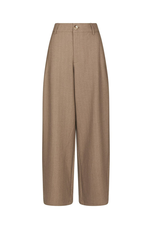 Neo Noir - Essiall Pinstripe Pants 170084 - 214 - Taupe