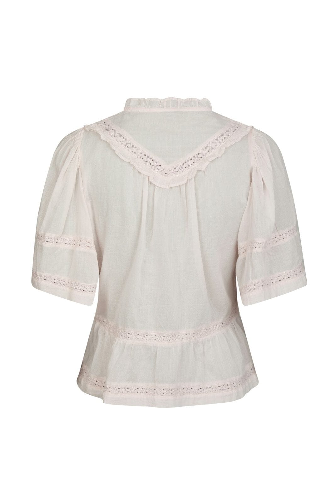 Neo Noir - Evienne S Voile Top 161856 - 754 - Light Pink
