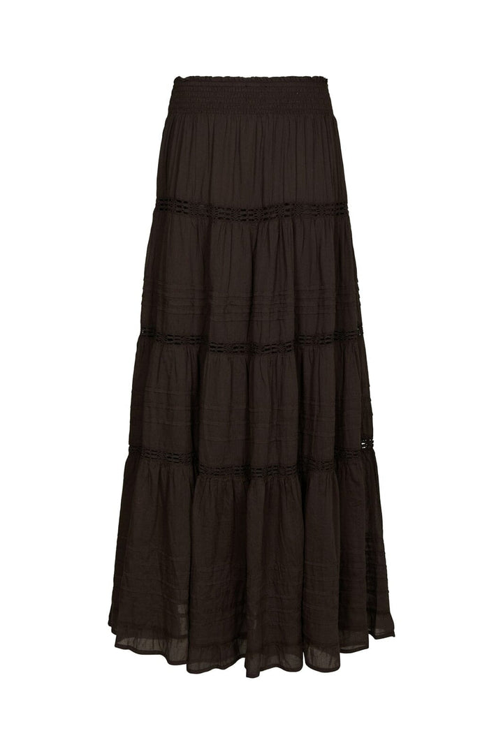 Neo Noir - Felicia S Voile Skirt 161872 - 676 - Dark Brown
