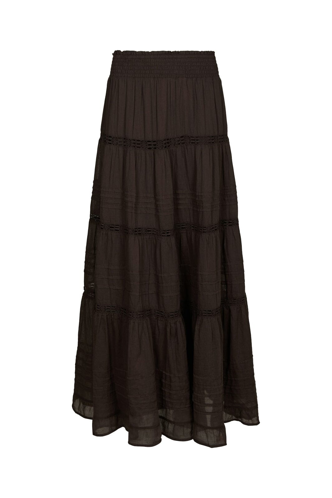 Neo Noir - Felicia S Voile Skirt 161872 - 676 - Dark Brown