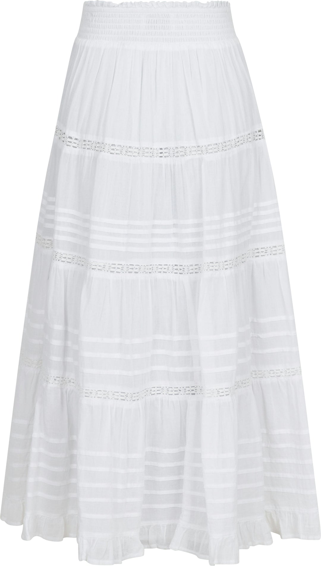 Neo Noir - Felicia S Voile Skirt - White