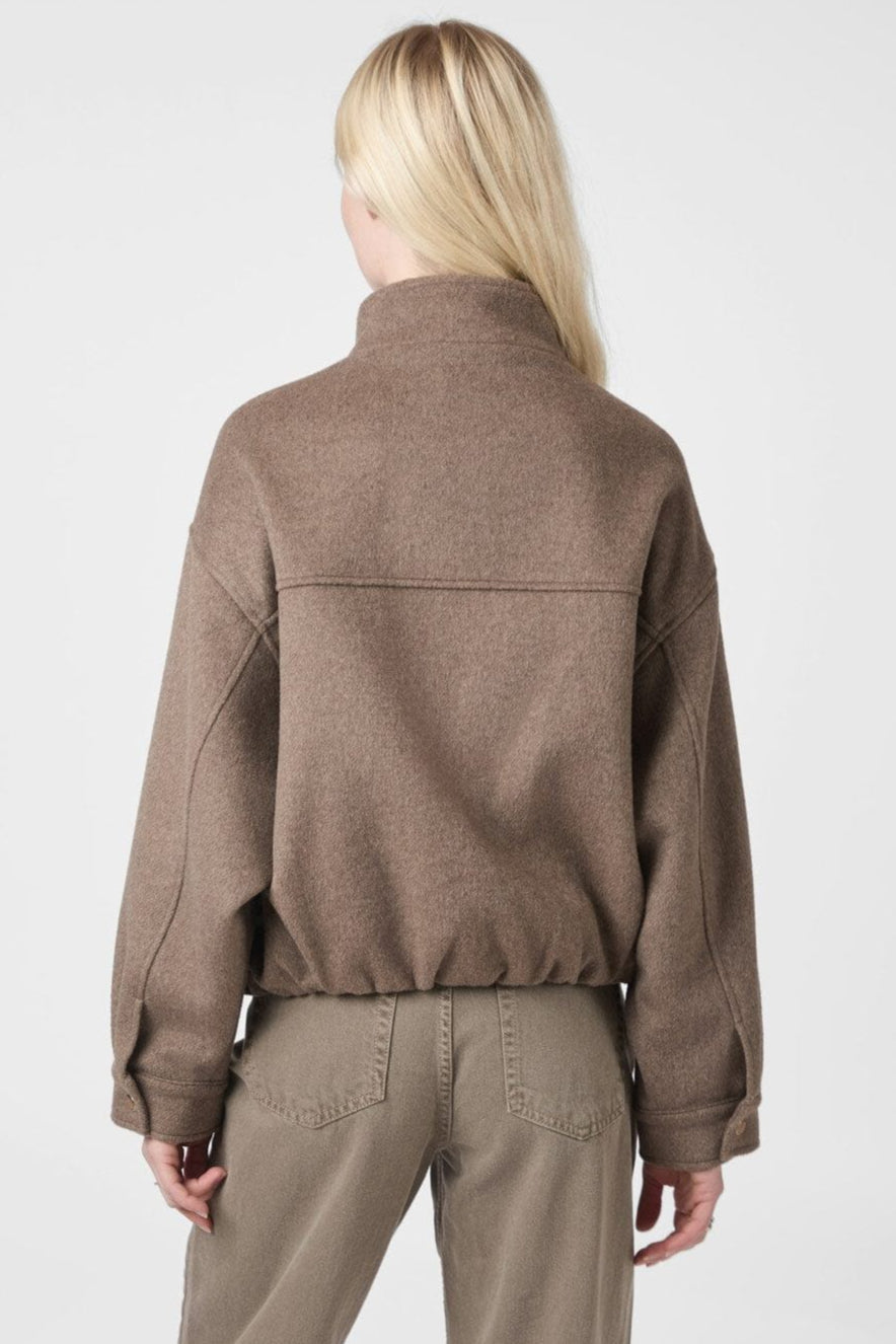 Neo Noir - Florine Wool Bomber Jacket 166100 - 928 - Light Brown