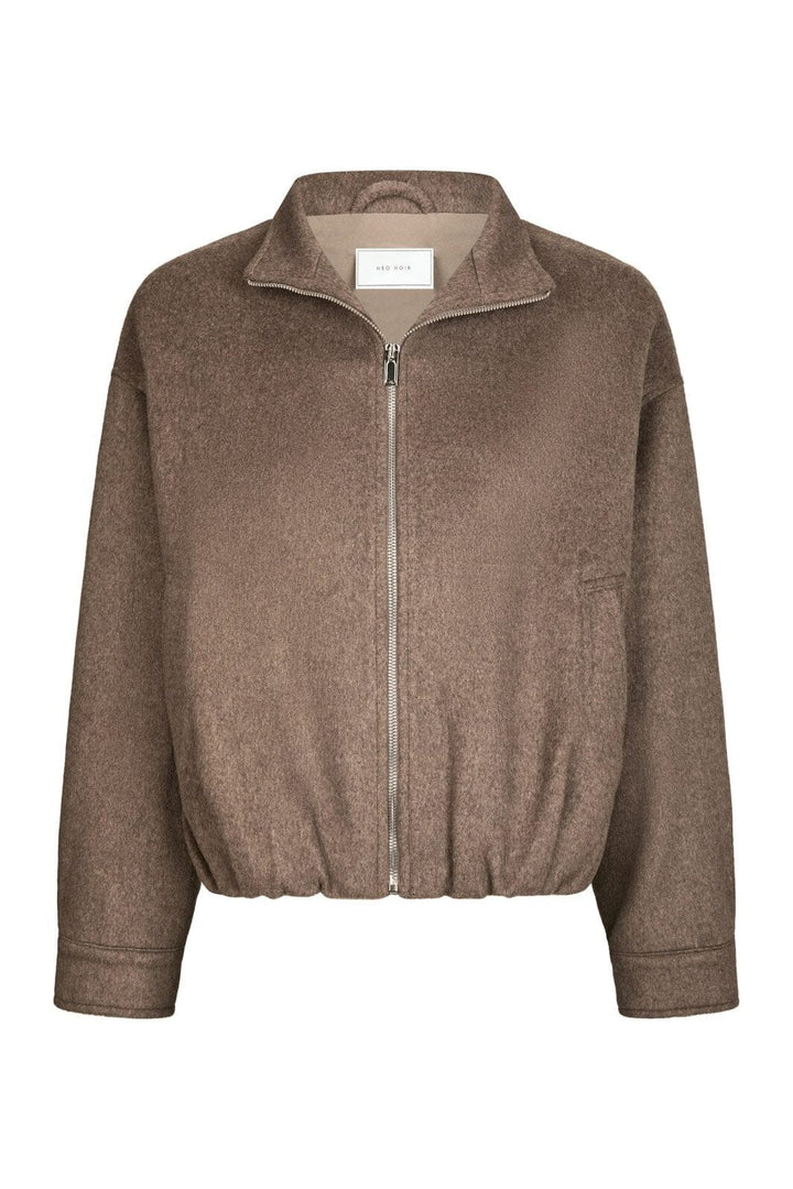 Neo Noir - Florine Wool Bomber Jacket 166100 - 928 - Light Brown
