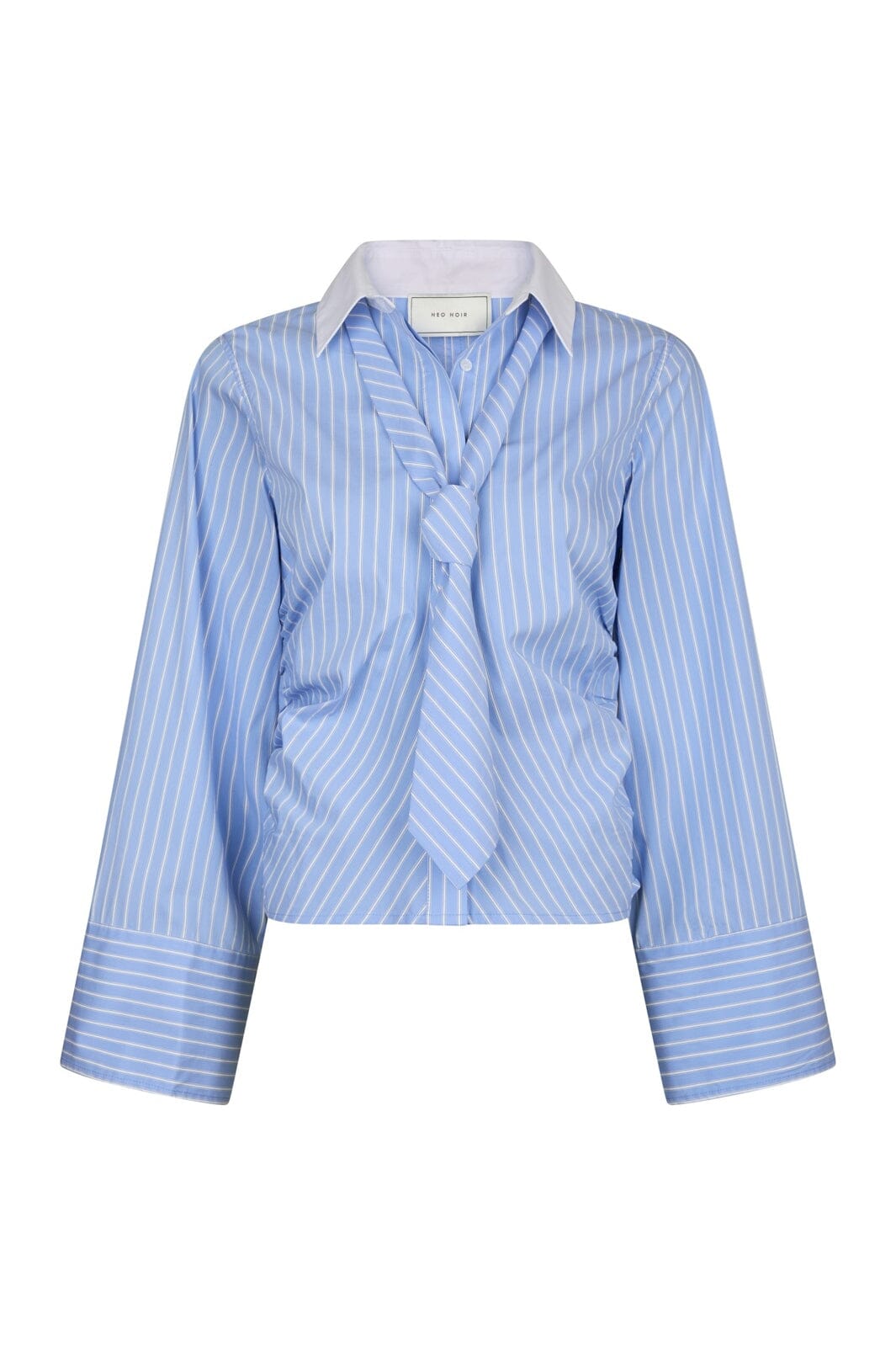 Neo Noir - Francesca Stripe Shirt 165981 - 145 - Light Blue