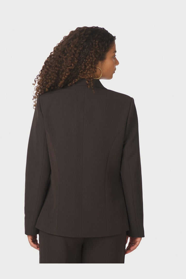 Neo Noir - Francine Suit Blazer 166616 - 676 - Dark Brown