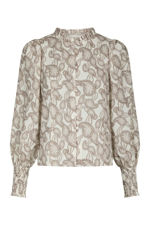 Neo Noir - Gilda Soft Paisley Blouse 167647 - 122 - Creme