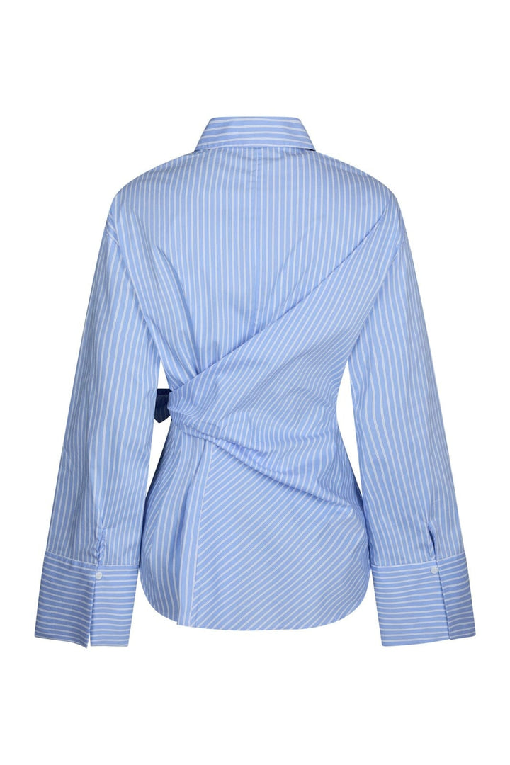 Neo Noir - Helisa Stripe Shirt 169821 - 145 - Light Blue