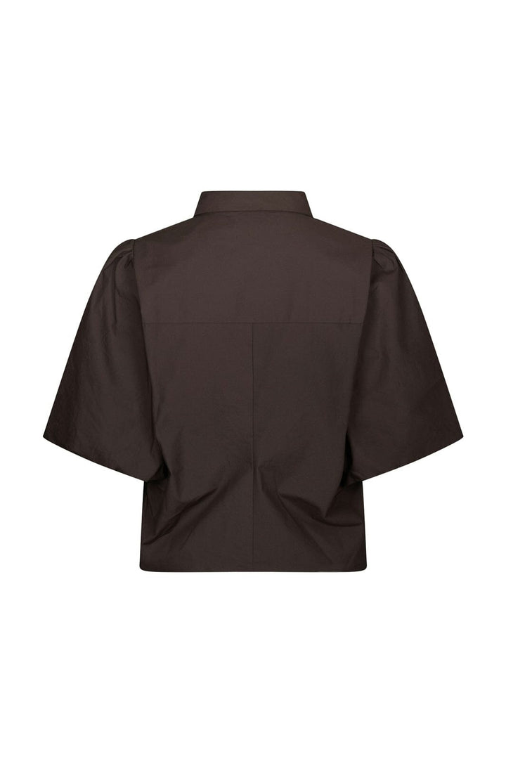 Neo Noir - Ismara Solid Shirt 169795 - 676 - Dark Brown