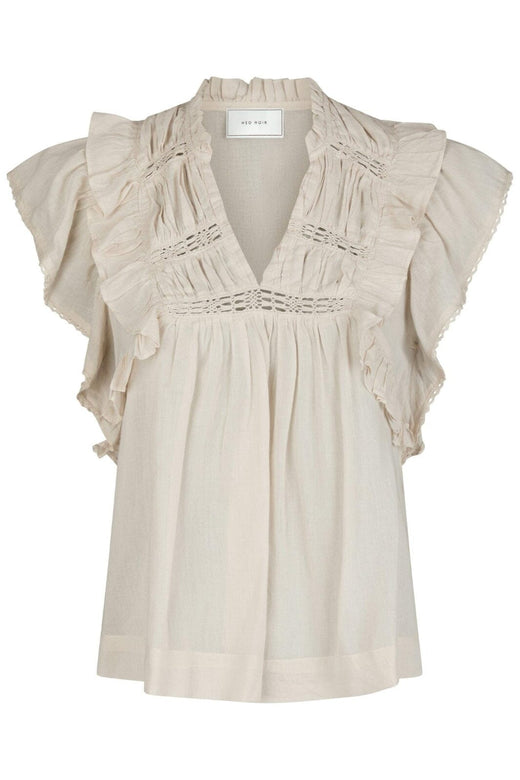 Neo Noir - Jayla S Voile Top 159881 - 124 - Ivory
