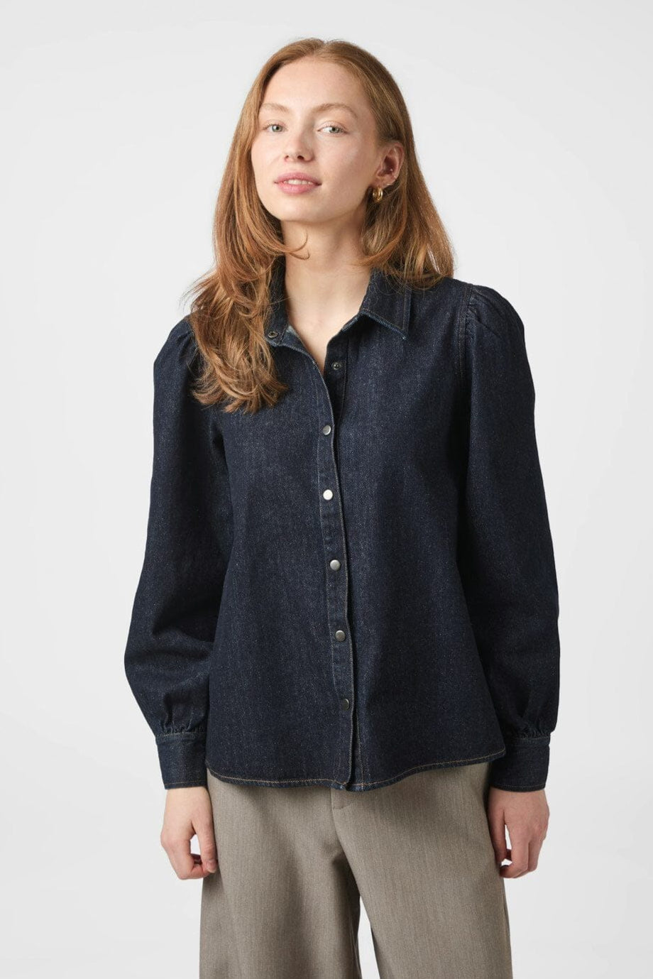 Neo Noir - Jessa Denim Shirt 166262 - 534 - Dark Blue