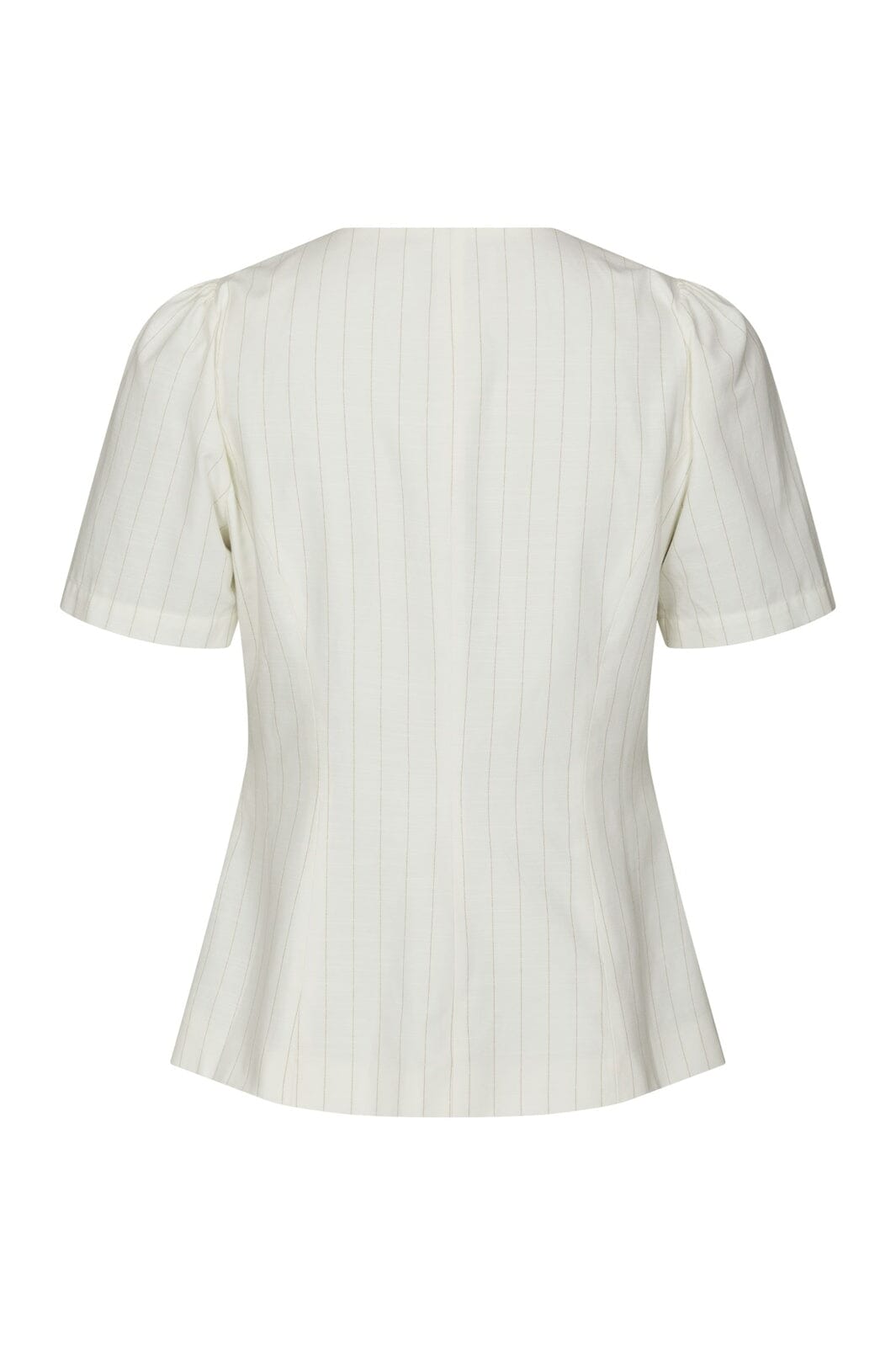 Neo Noir - Jules Summer Stripe Blouse 168850 - 979 - Taupe Stripe