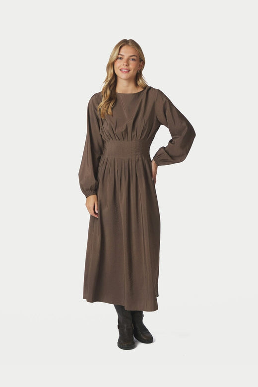 Neo Noir - Kankata Dress 166657 - 811 - Dark Taupe