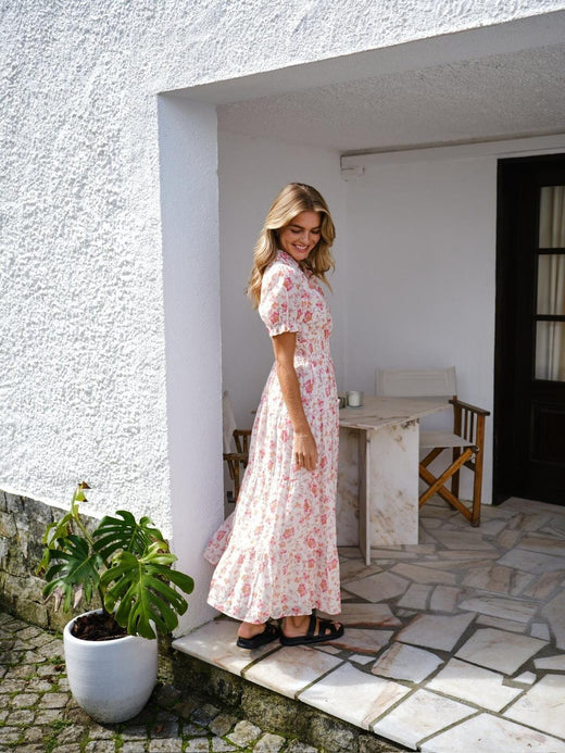 Forudbestilling - Neo Noir - Kanza Soft Y Dress 165097 - 165 - Rose Kjoler 