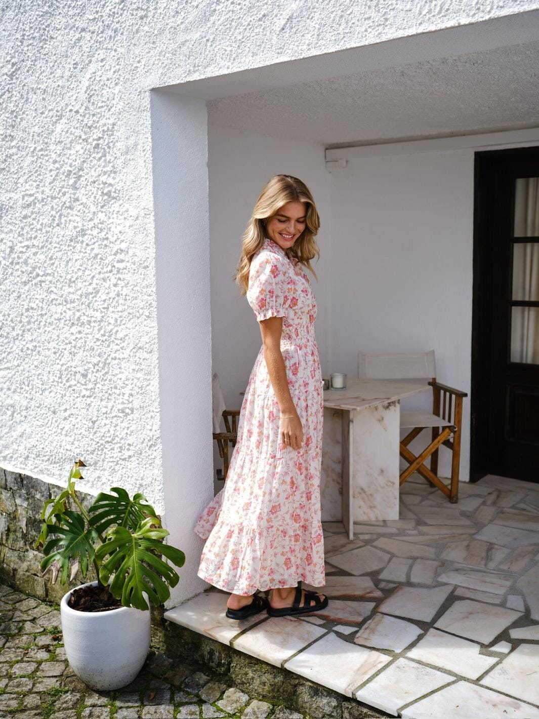 Forudbestilling - Neo Noir - Kanza Soft Y Dress 165097 - 165 - Rose Kjoler 