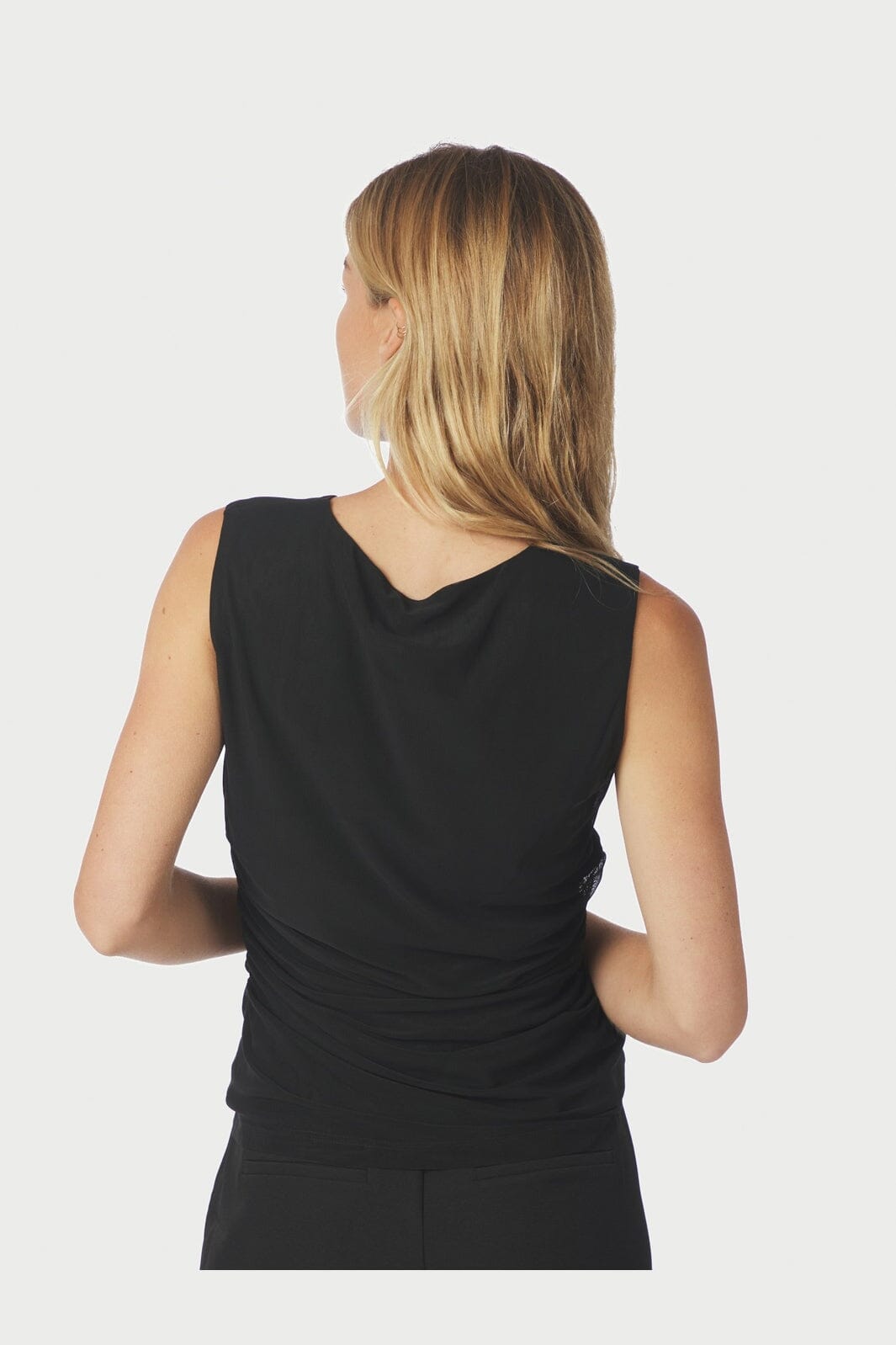 Neo Noir - Liblana Mesh Top 166340 - 100 - Black