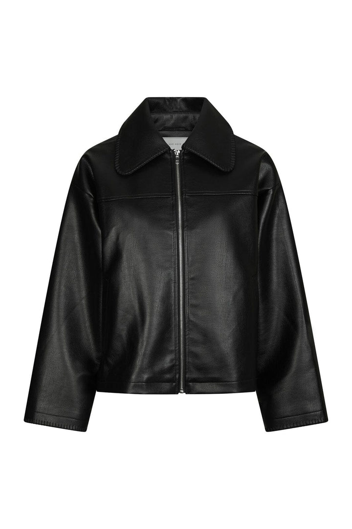 Neo Noir - Lunara Collar Stitch Jacket 165668 - 100 - Black