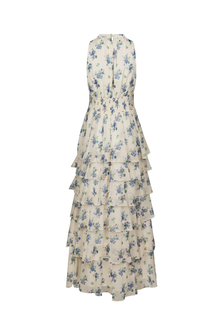 Neo Noir - Marli Amazing Chiffon Rose Dress 167706 - 145 - Light Blue