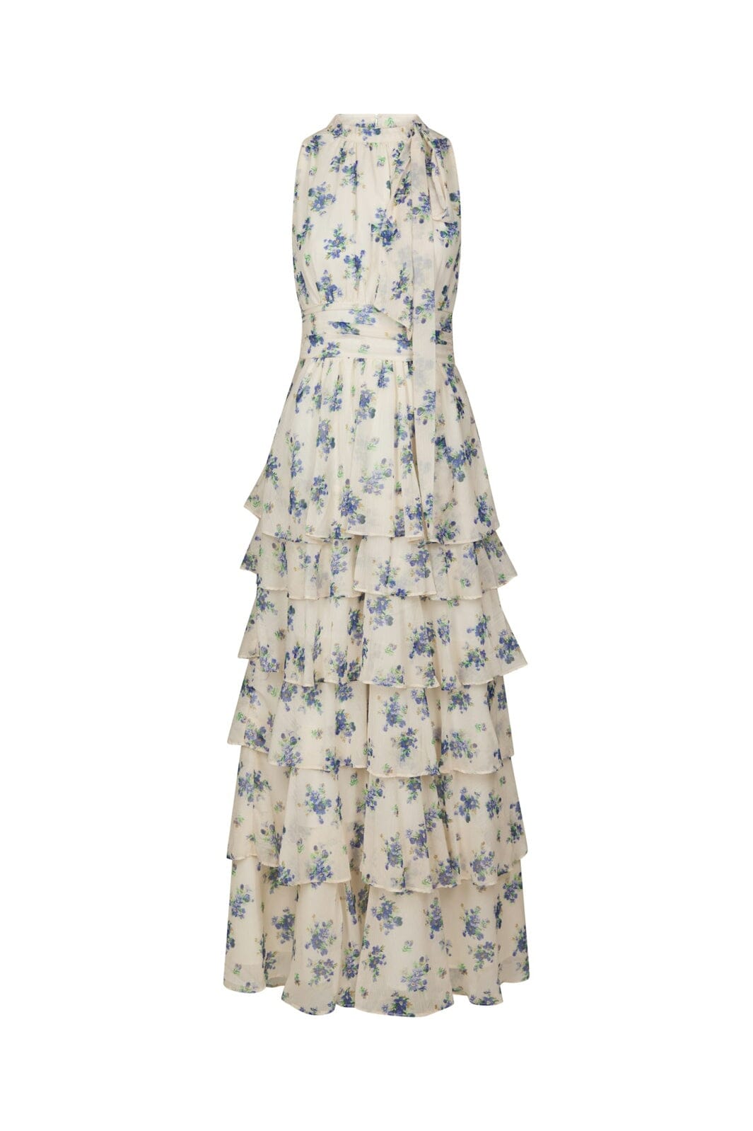 Neo Noir - Marli Amazing Chiffon Rose Dress 167706 - 145 - Light Blue