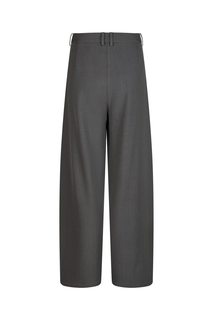Neo Noir - Massie Structure Pants 165999 - 107 - Dark Grey Melange