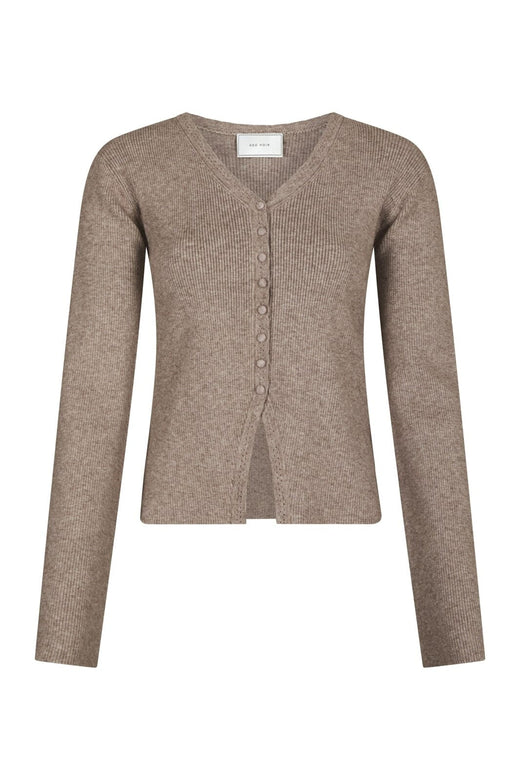 Neo Noir - Melia Knit Cardigan 170717 - 119 - Sand Melange