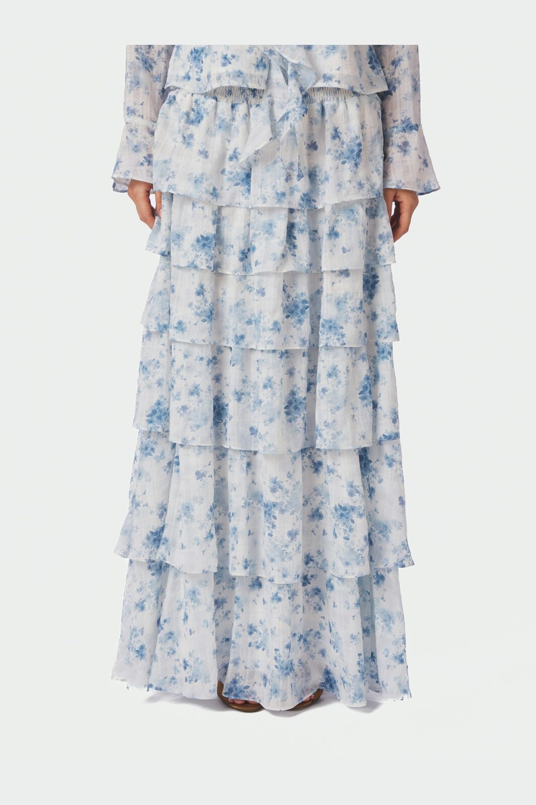 Neo Noir - Morris Fleur Skirt 169060 - 460 - Blue Floral
