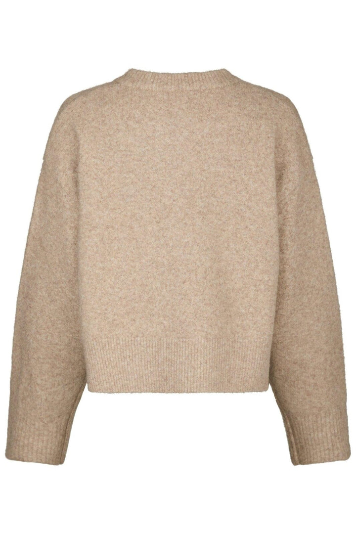 Neo Noir - Muki Knit Cardigan 165089 - 119 - Sand Melange