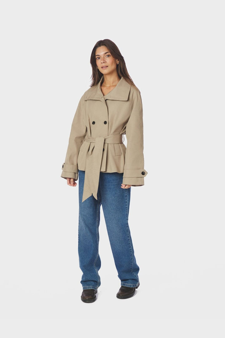 Neo Noir - Munet Trench Jacket 167384 - 213 - Sand