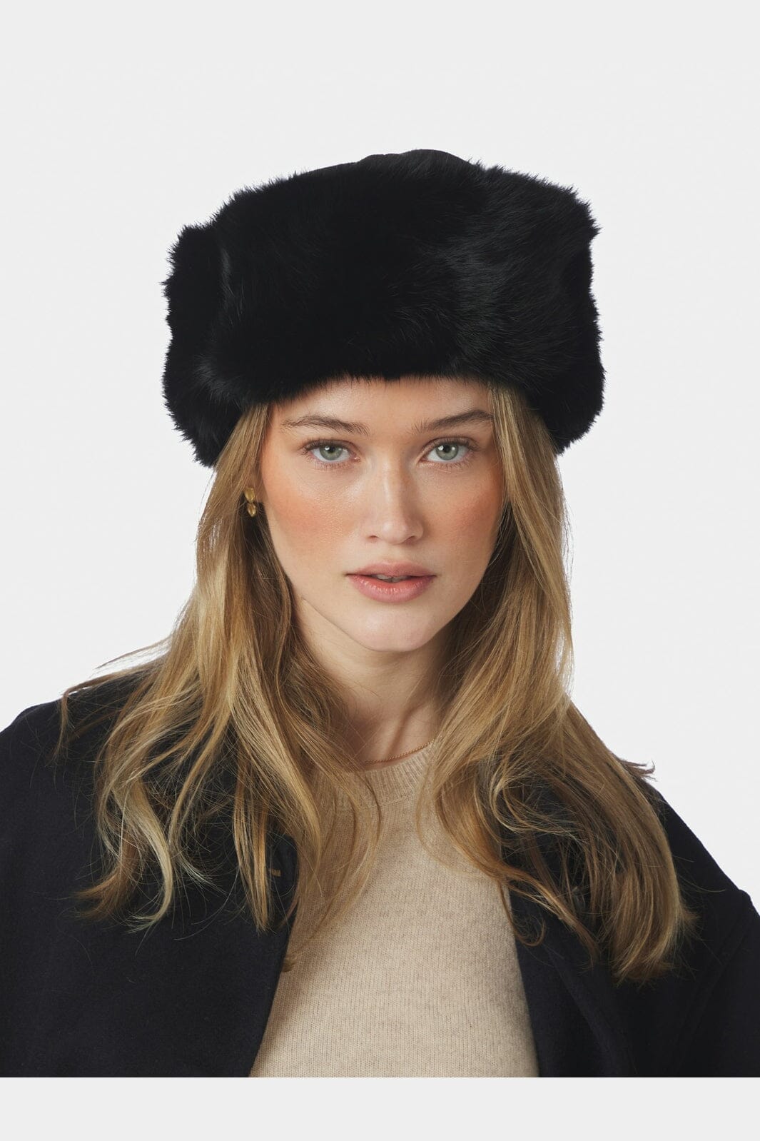 Neo Noir - Nappi Faux Fur Hat 169430 - 100 - Black