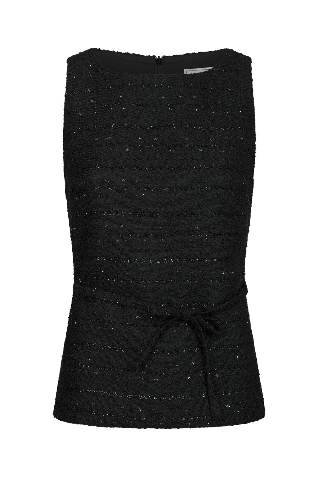 Neo Noir - Nassa Boucle Glitz Top 170369 - 100 - Black