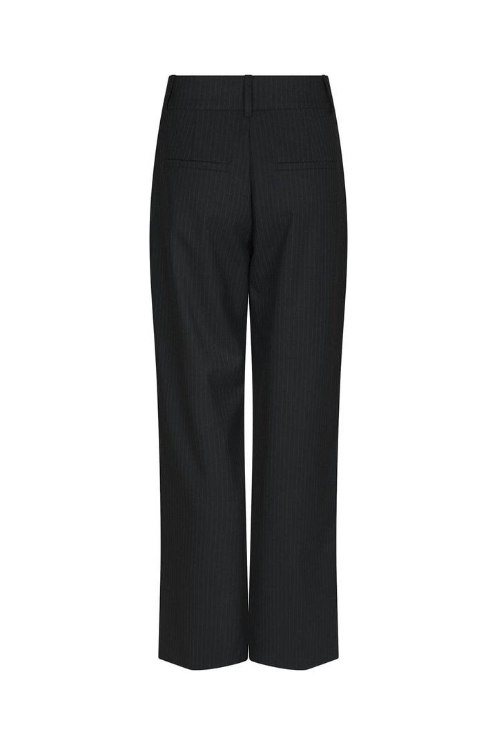 Neo Noir - Nathalie Slim Pinstripe Pants 170346 - 702 - Dark Navy