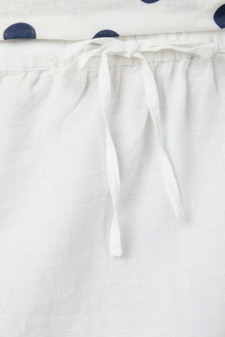 Neo Noir - Noa Linen Skirt 159936 - 120 - White