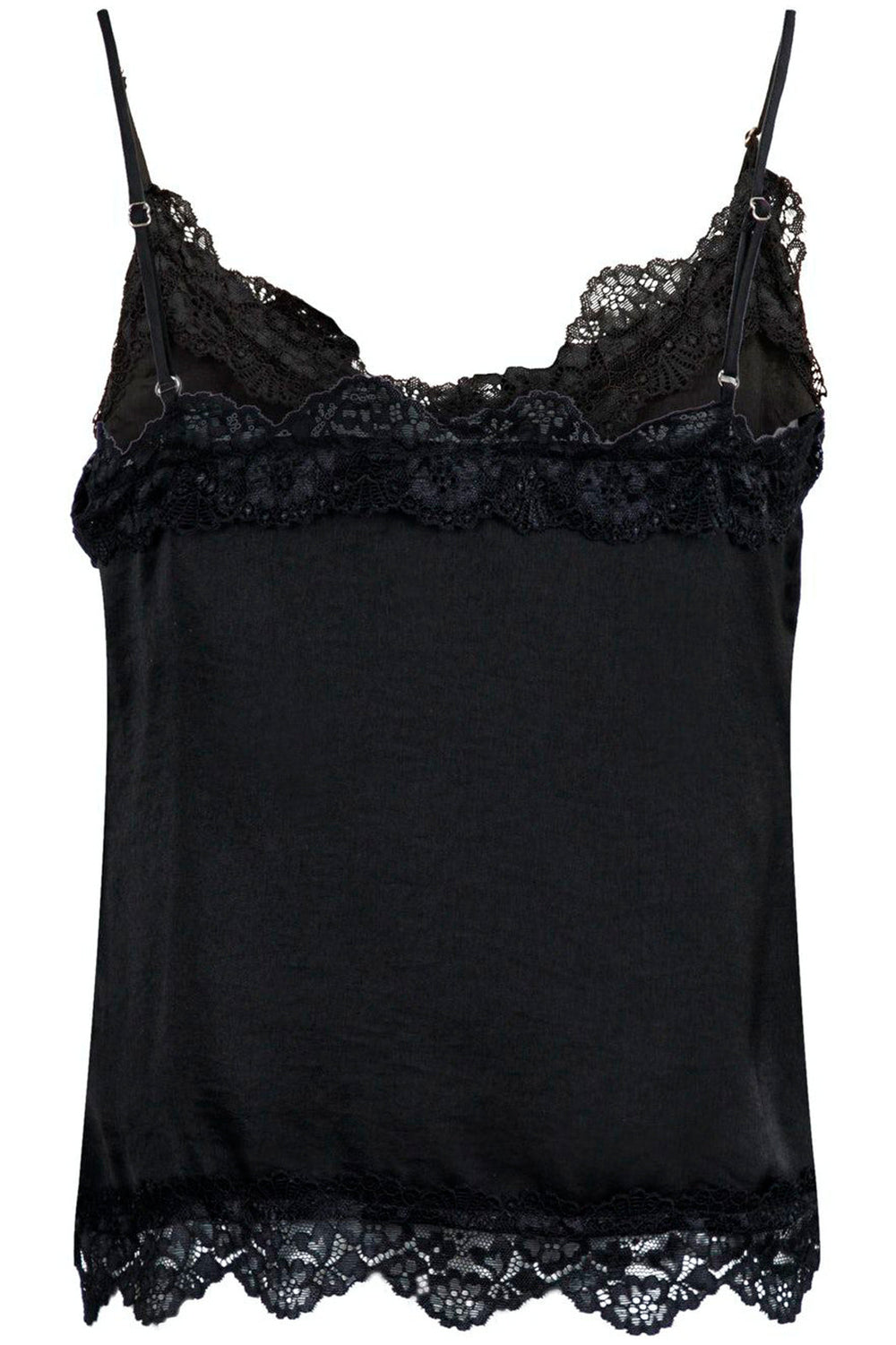Neo Noir - Nusa Lace Top - Black Toppe 