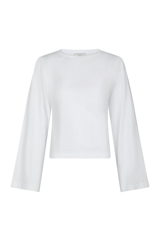 Neo Noir - Paska Boxy Long Tee 165973 - 120 - White