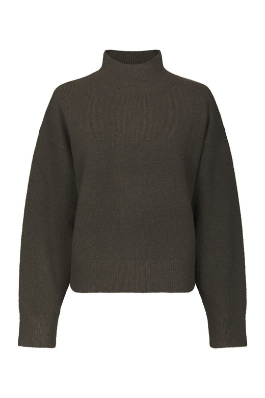 Neo Noir - Paulina Knit Blouse 159703 - 456 - Moss Green