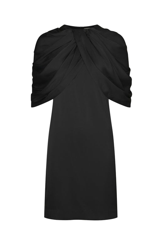 Neo Noir - Prisca Satin Dress 170739 - 100 - Black