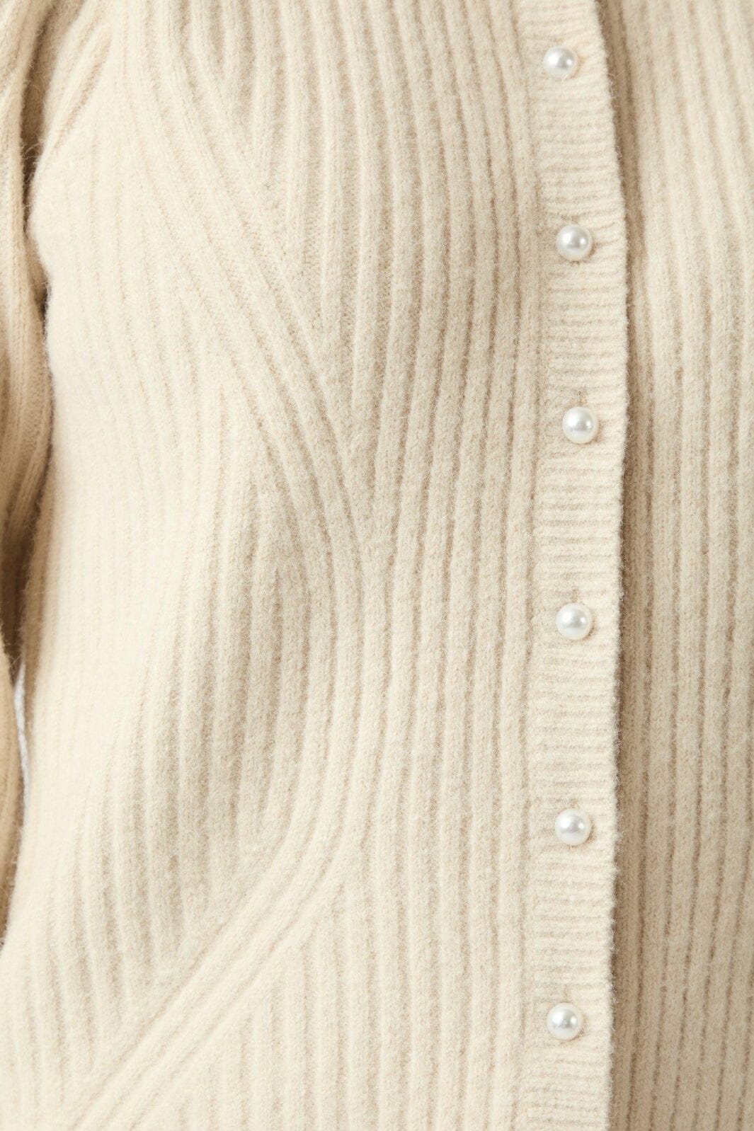 Neo Noir - Puli Knit Cardigan 164838 - 124 - Ivory