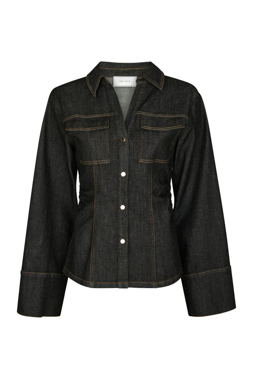 Neo Noir - Rabia Denim Shirt 166018 - 100 - Black
