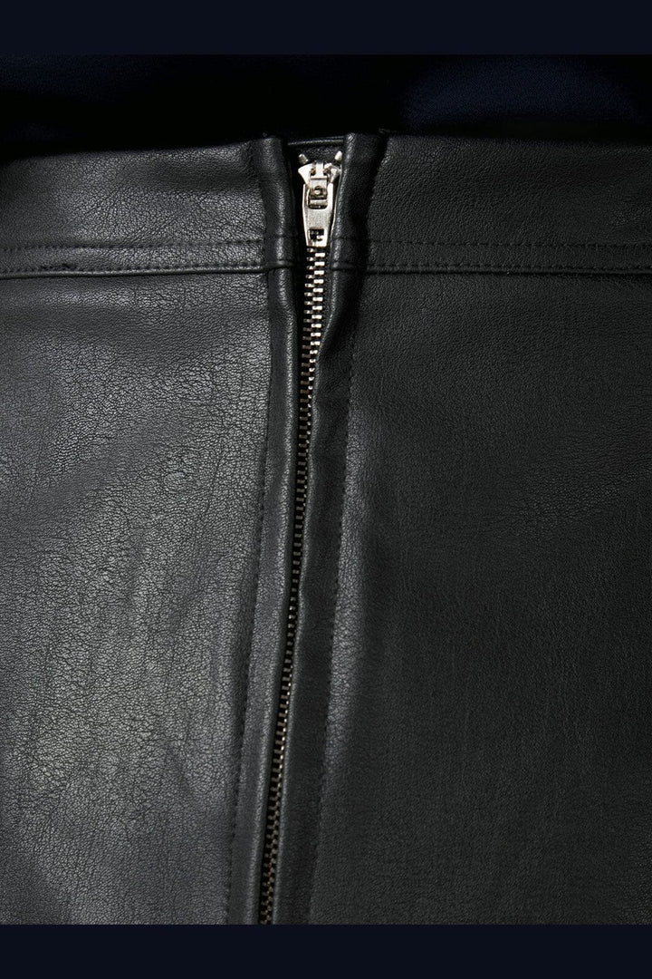 Neo Noir - Raya Faux Leather Skirt 167137 - 100 - Black