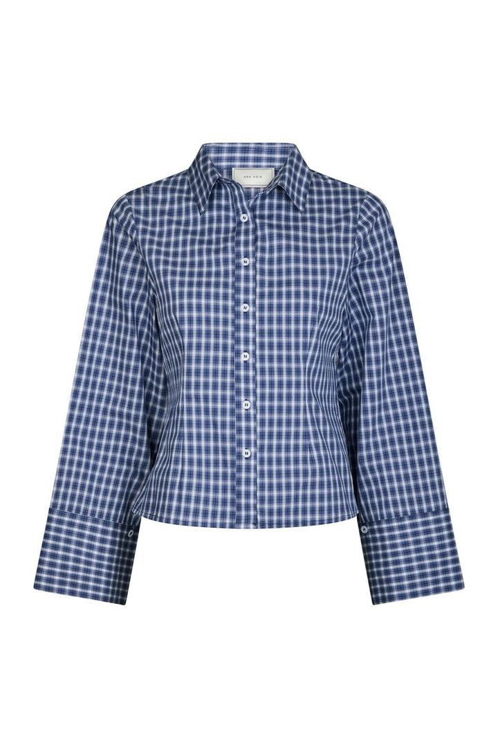 Neo Noir - Rosa Check Shirt 165895 - 534 - Dark Blue