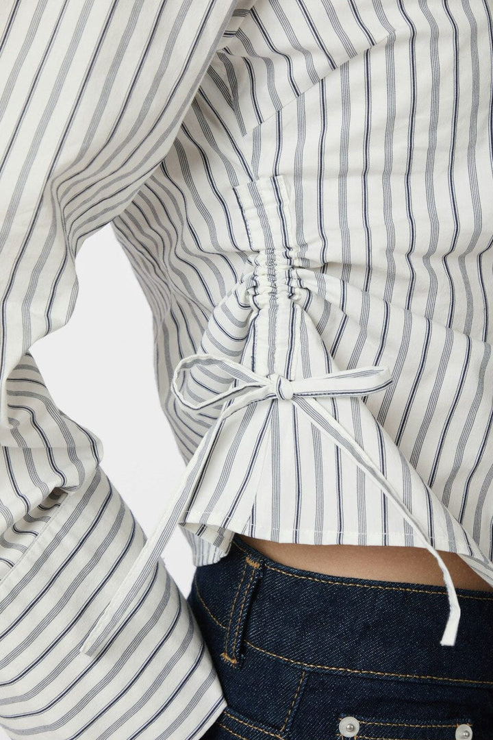 Neo Noir - Rudy Stripe Shirt 166238 - 702 - Dark Navy