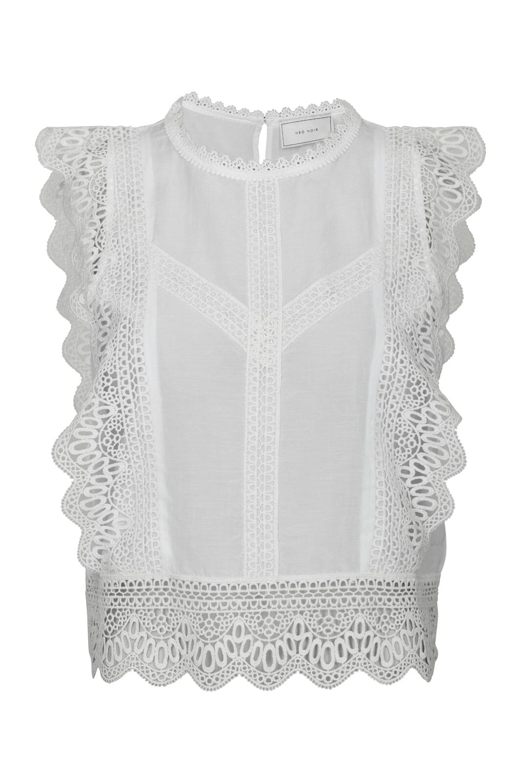 Neo Noir - Samia Lace Top 168999 - 120 - White
