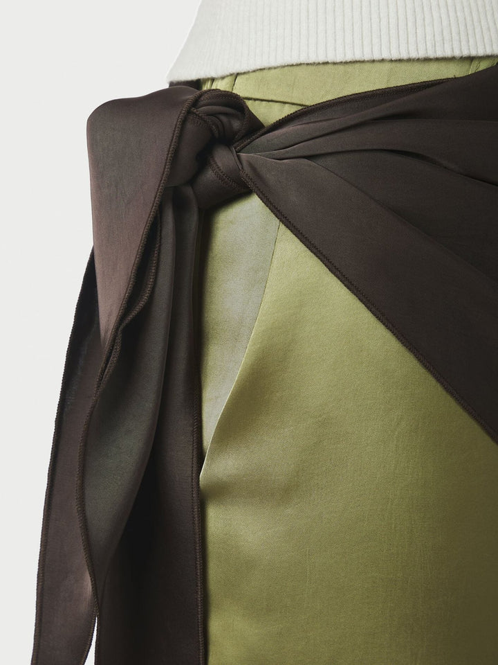 Neo Noir - Serina Heavy Sateen Big Scarf 168193 - 676 - Dark Brown Tørklæder 