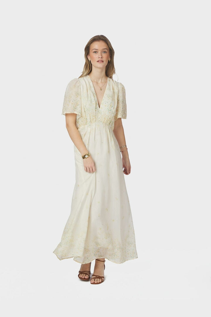 Neo Noir - Serna Gardenia Dress 169070 - 191 - Light Yellow