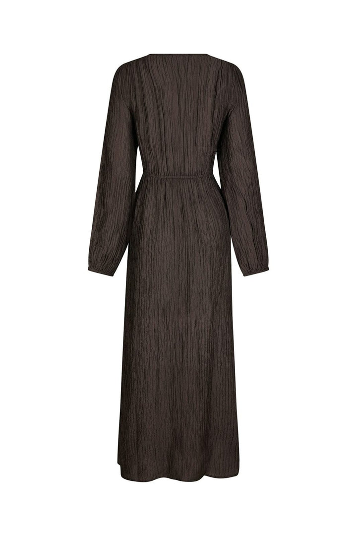 Neo Noir - Silfi Crepe Dress 166670 - 676 - Dark Brown