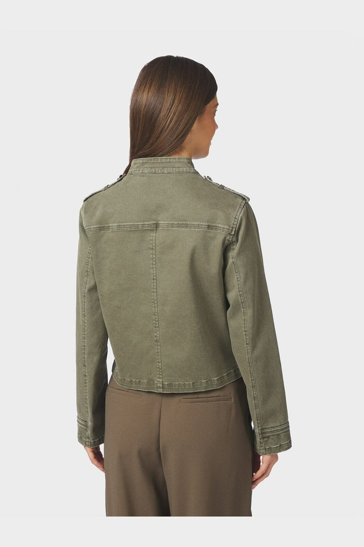 Neo Noir - Sivena Denim Jacket 169610 - 151 - Army