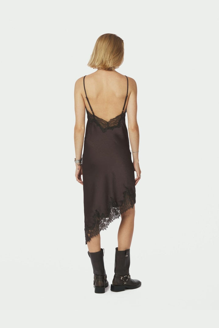 Neo Noir - Sorelle Lace Dress 167411 - 676 - Dark Brown