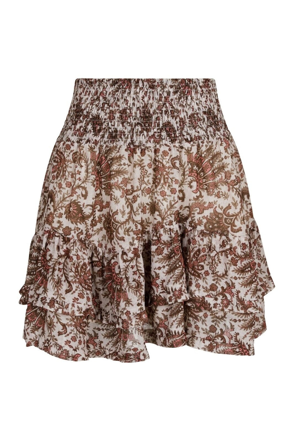 Neo Noir - Tana Vintage Paisley Skirt - Beige Nederdele 