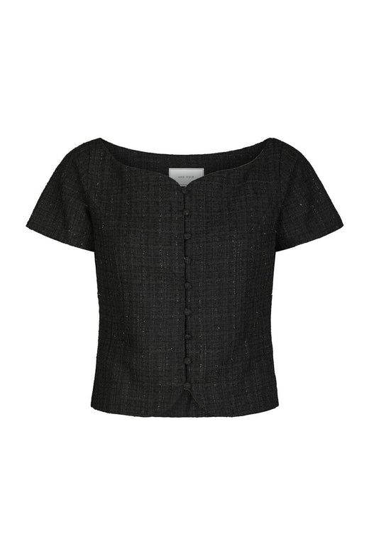 Neo Noir - Tango Boucle Top 166929 - 100 - Black