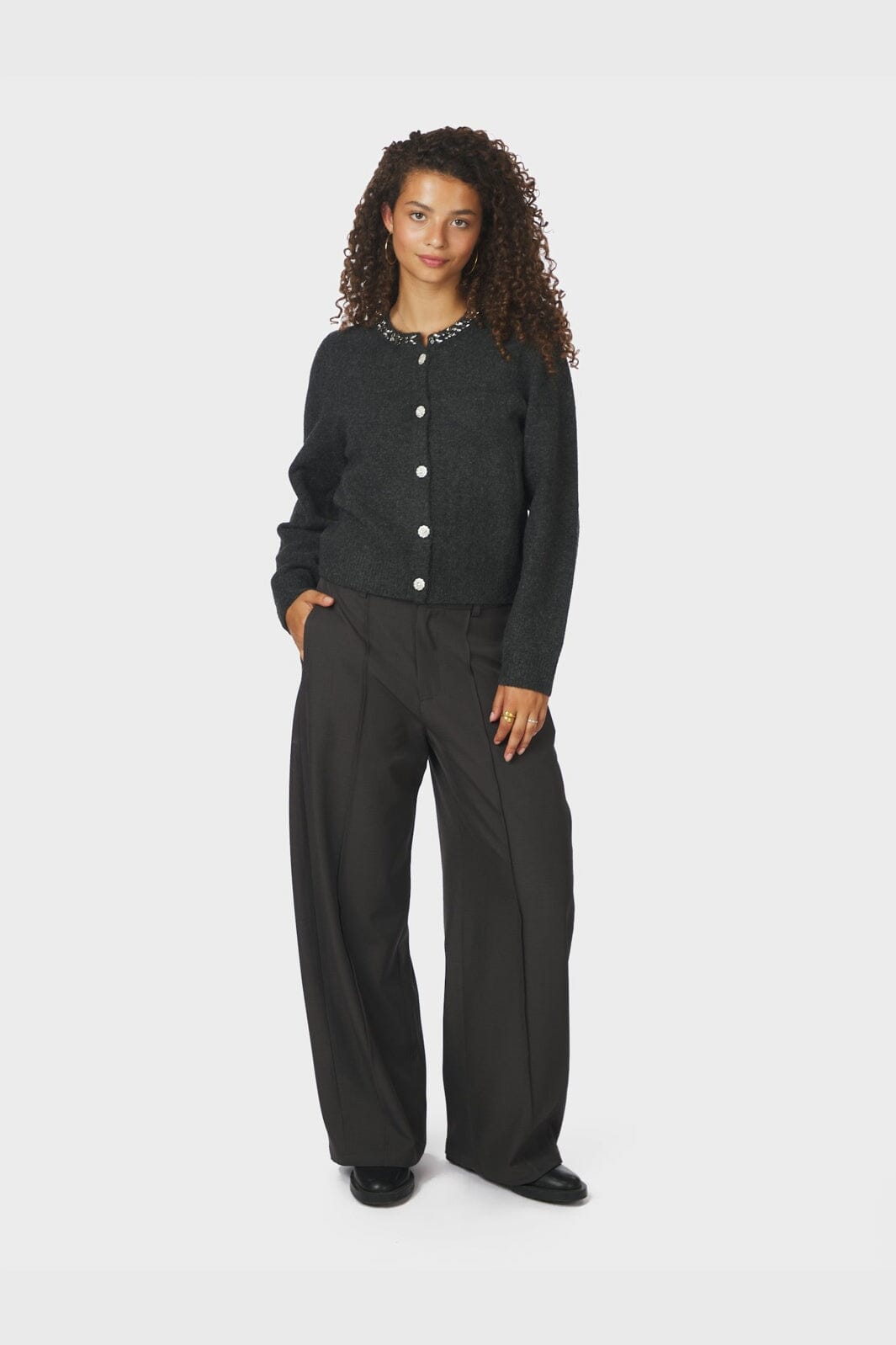 Neo Noir - Tilian Structure Pants 167162 - 104 - Dark Grey