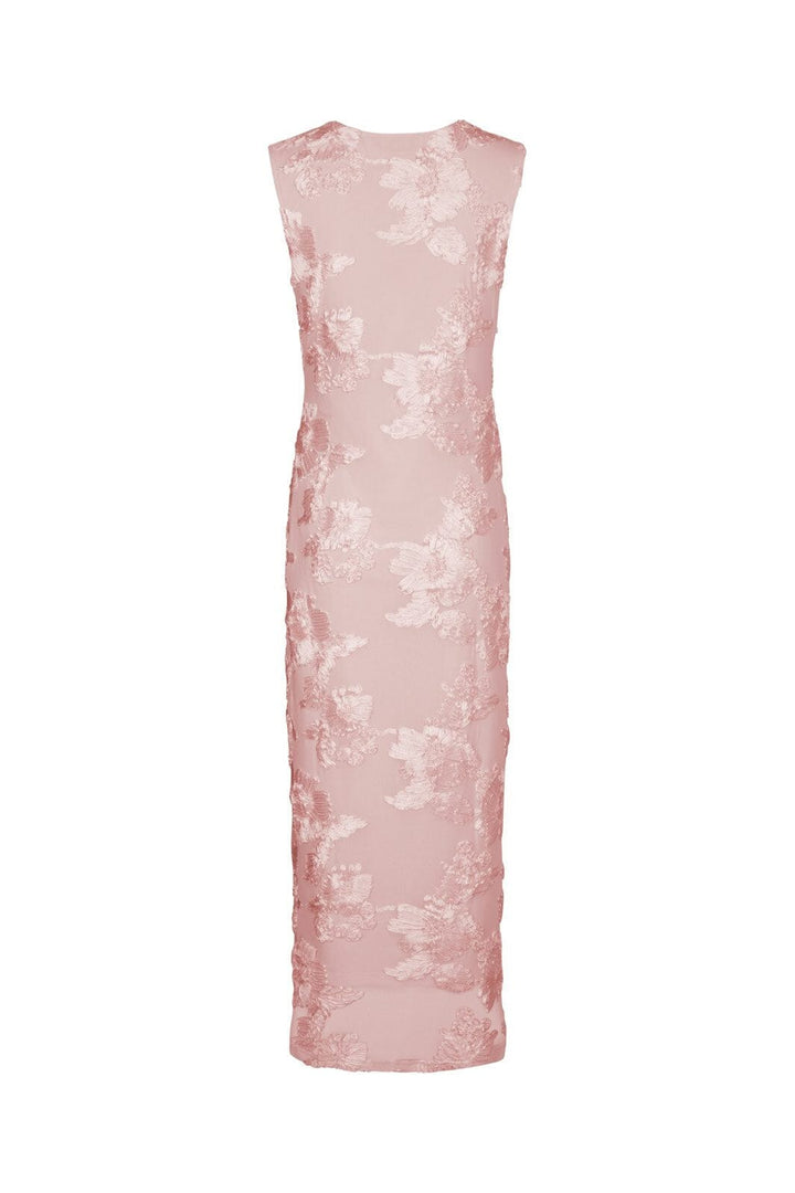 Neo Noir - Tiranna Big Flower Mesh Dress 166824 - 754 - Light Pink